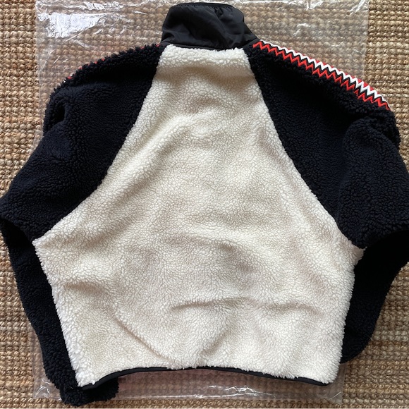 NEW Free People Hit The Slopes Printed Fleece Jacket - Picture 10 of 12